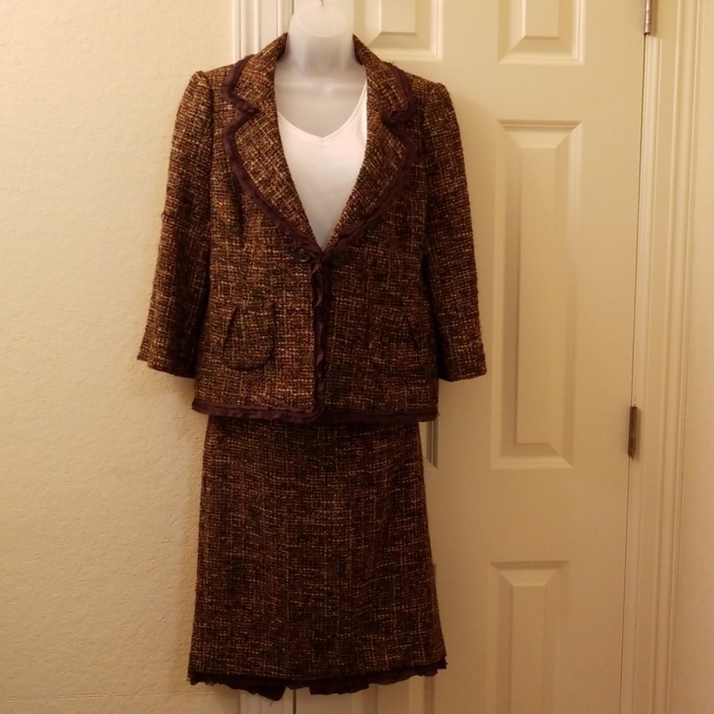Fall Tweed suit